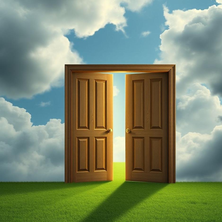 Dream : Opening two doors in a dream