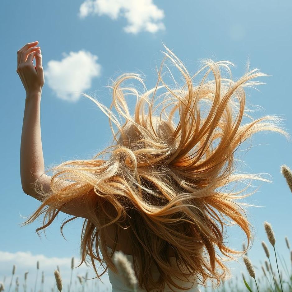 Dream : Opening your hair in a dream