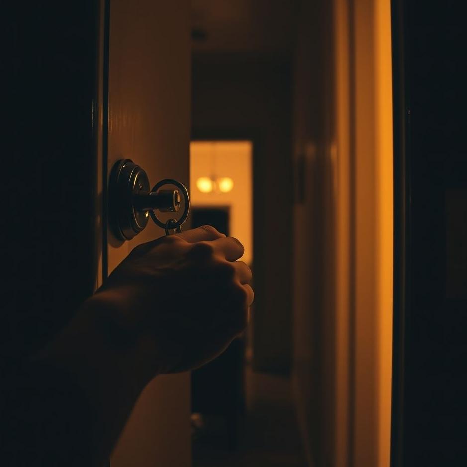 Dream : Opening your neighbor's door with a key in your dream