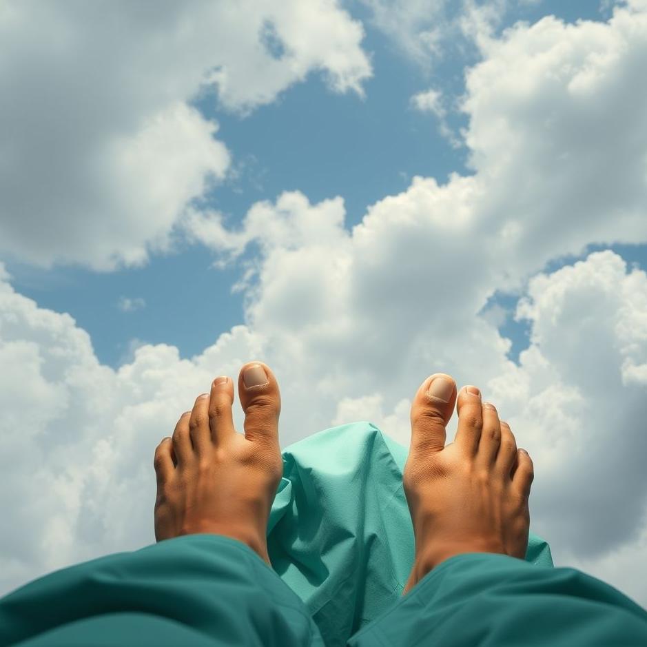 Dream : Operation from the feet in the dream