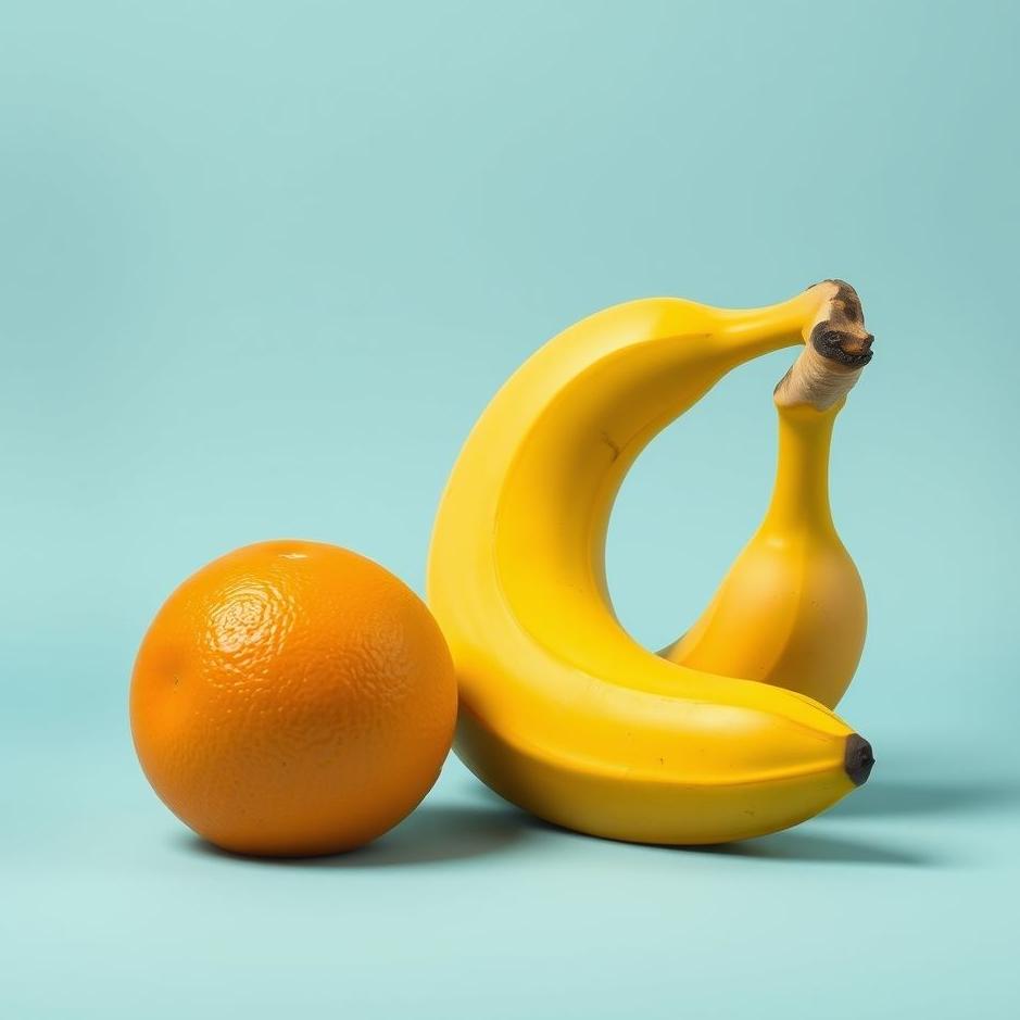Dream : Orange and a banana in a dream