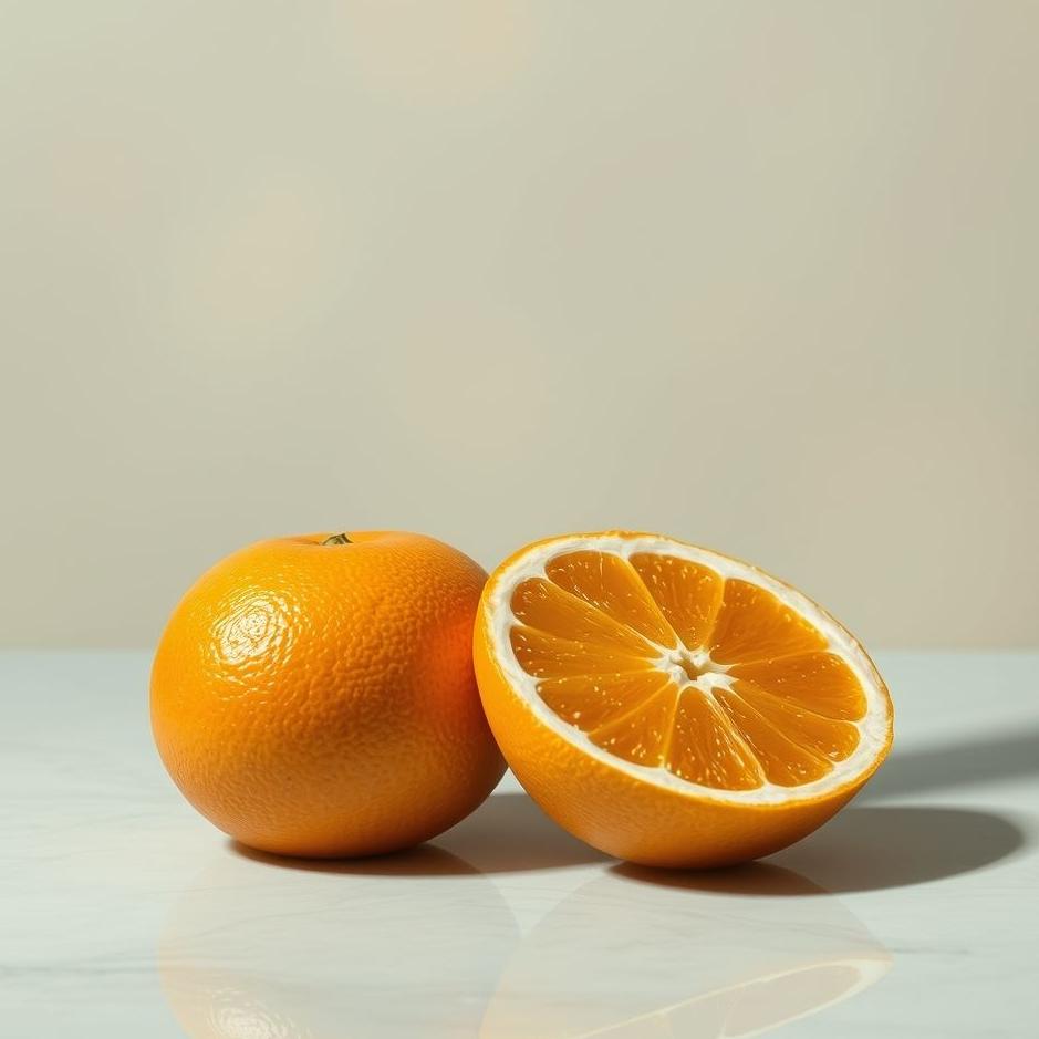 Dream : Orange and grapefruit in a dream