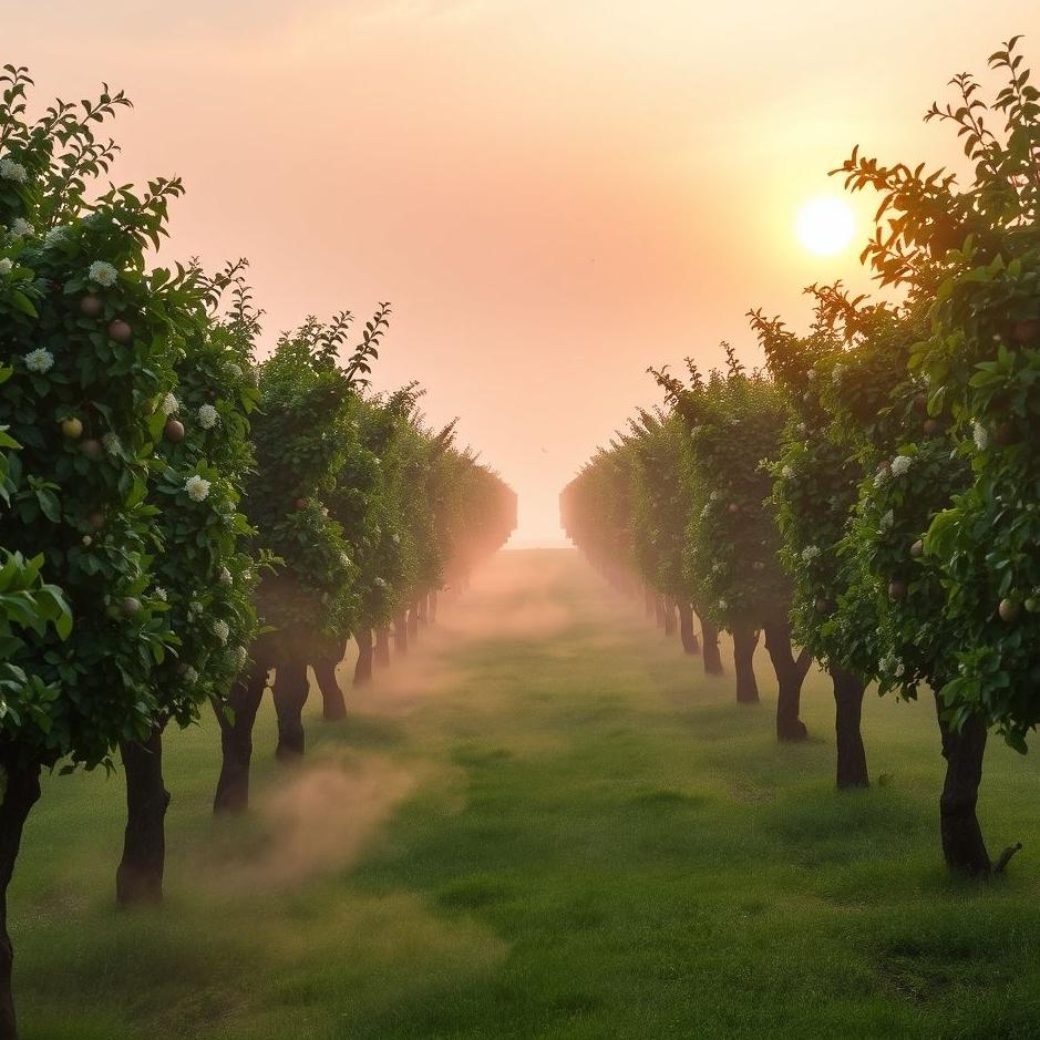 Dream : Orchards in a dream