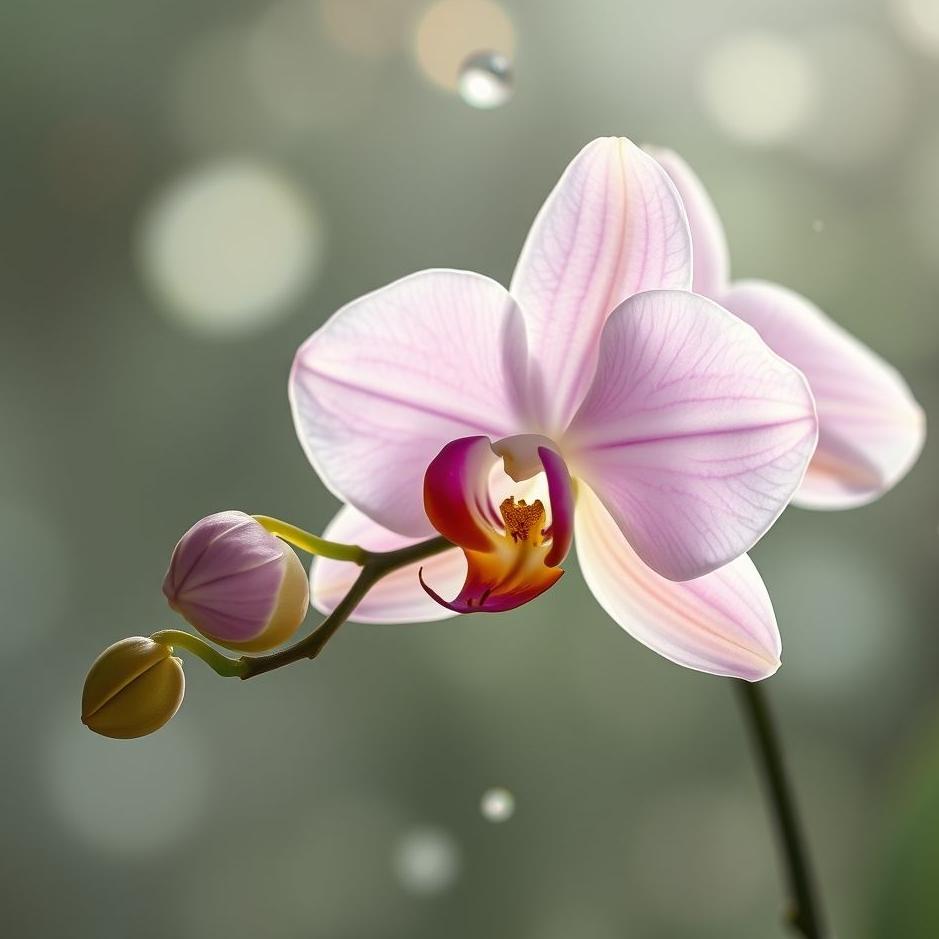 Dream : Orchid breaking in a dream