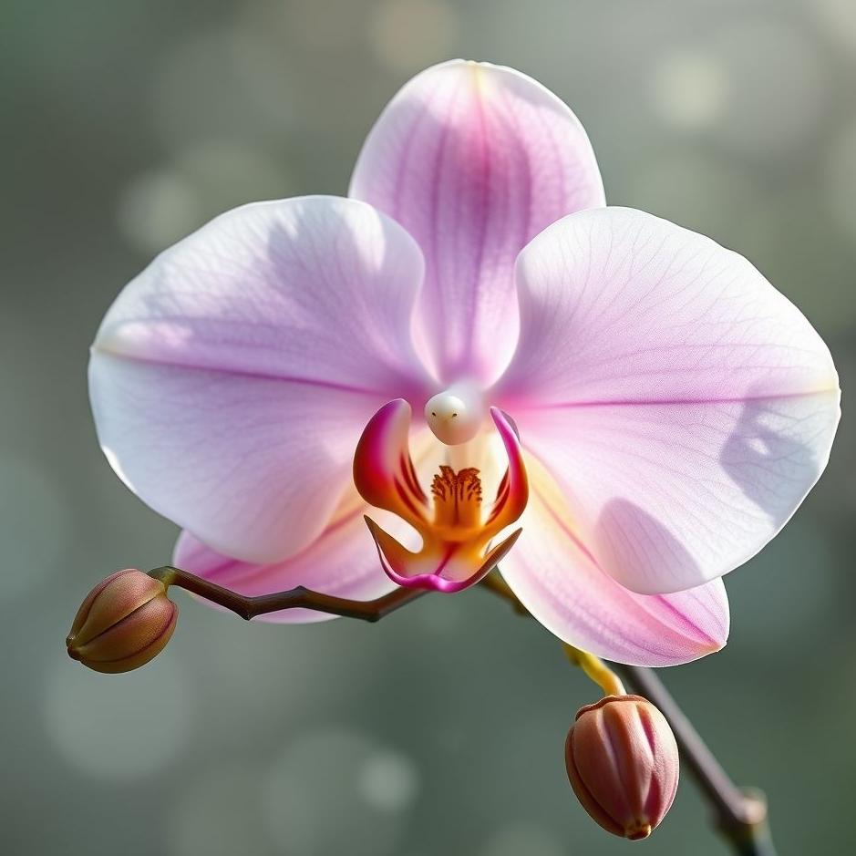 Dream : Orchid flower bloom in a dream