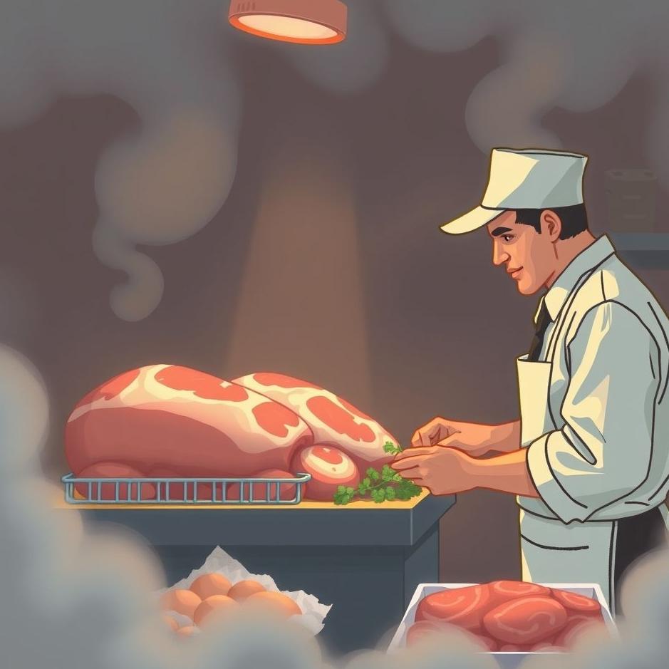Dream : Ordering meat in a dream