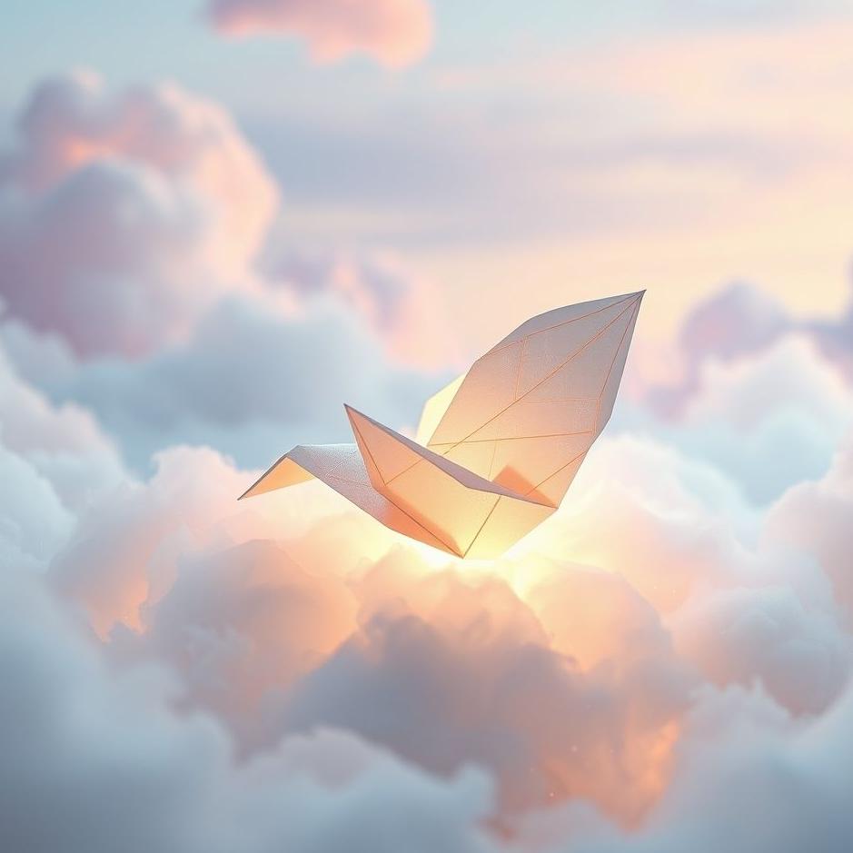 Dream : Origami in a dream