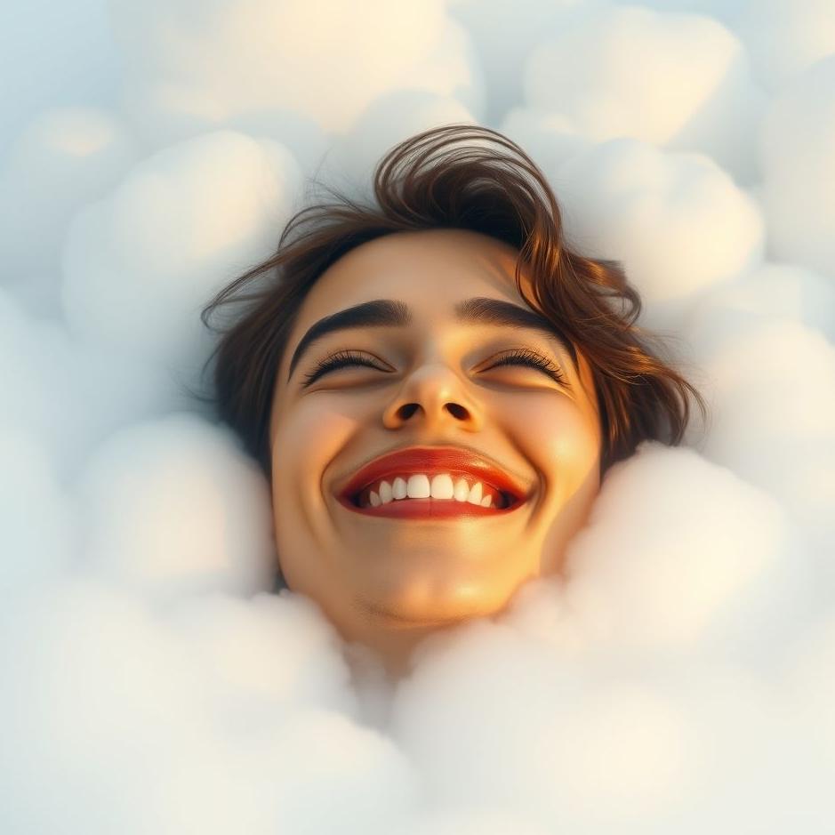 Dream : Over smile in the dream