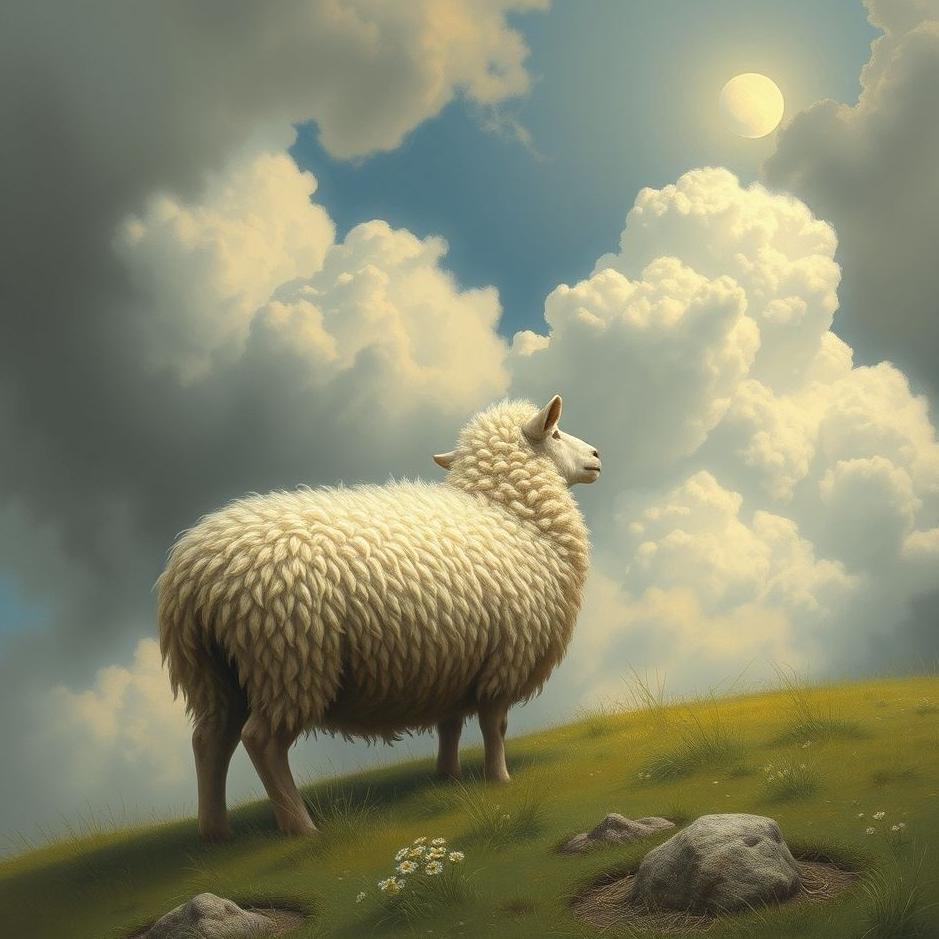 Dream : Overcoming a sheep in a dream