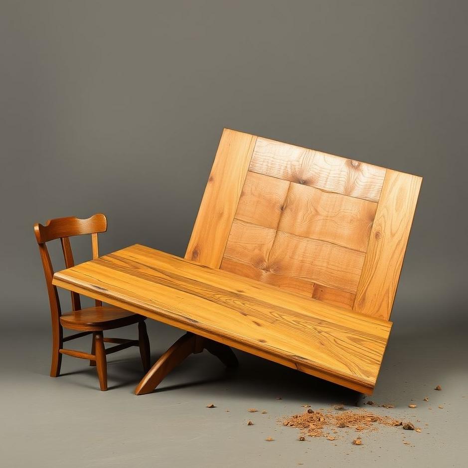 Dream : Overturning a table