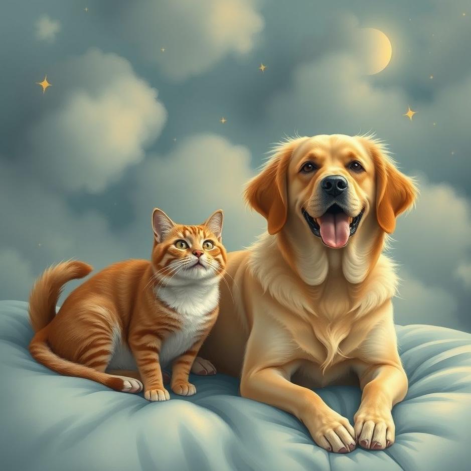 Dream : Owning a cat and a dog in a dream