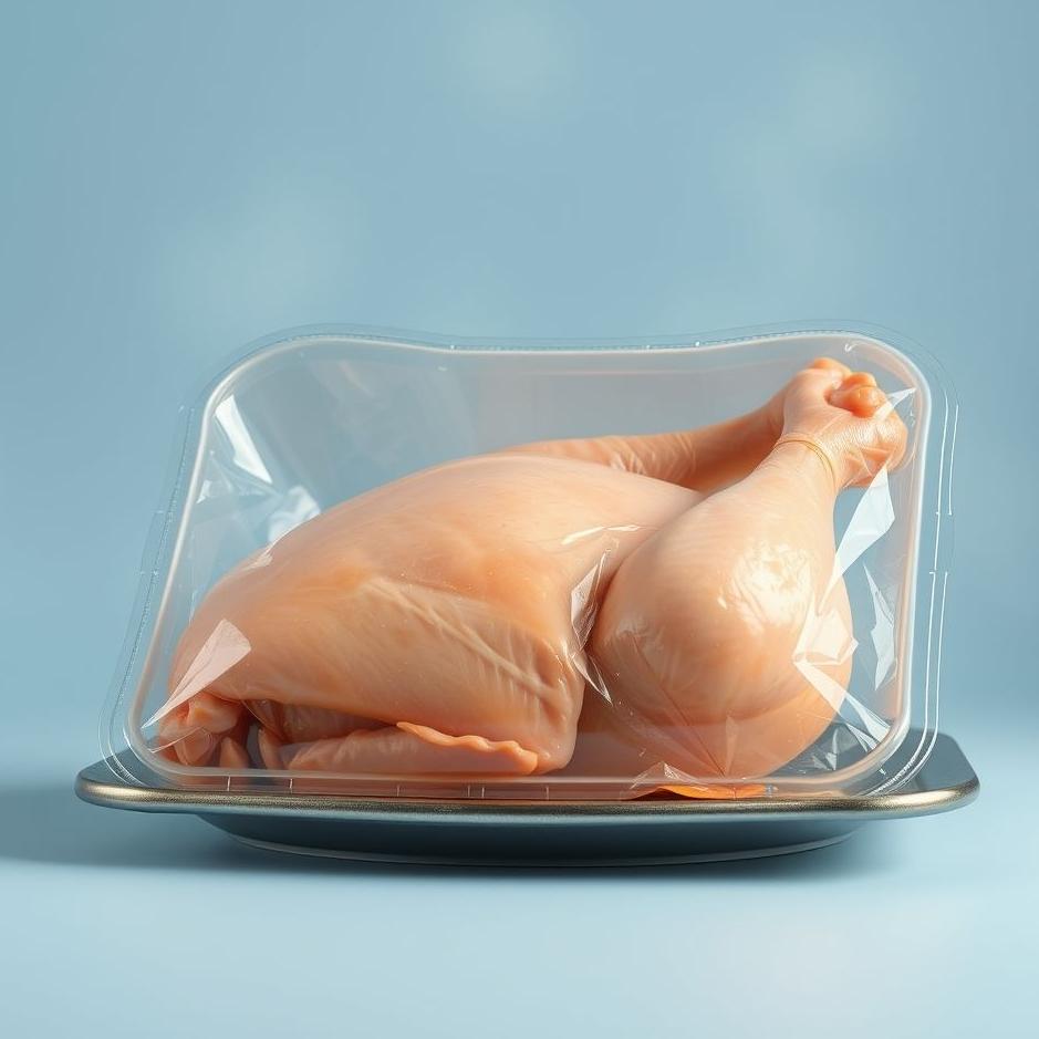Dream : Packaged chicken in a dream