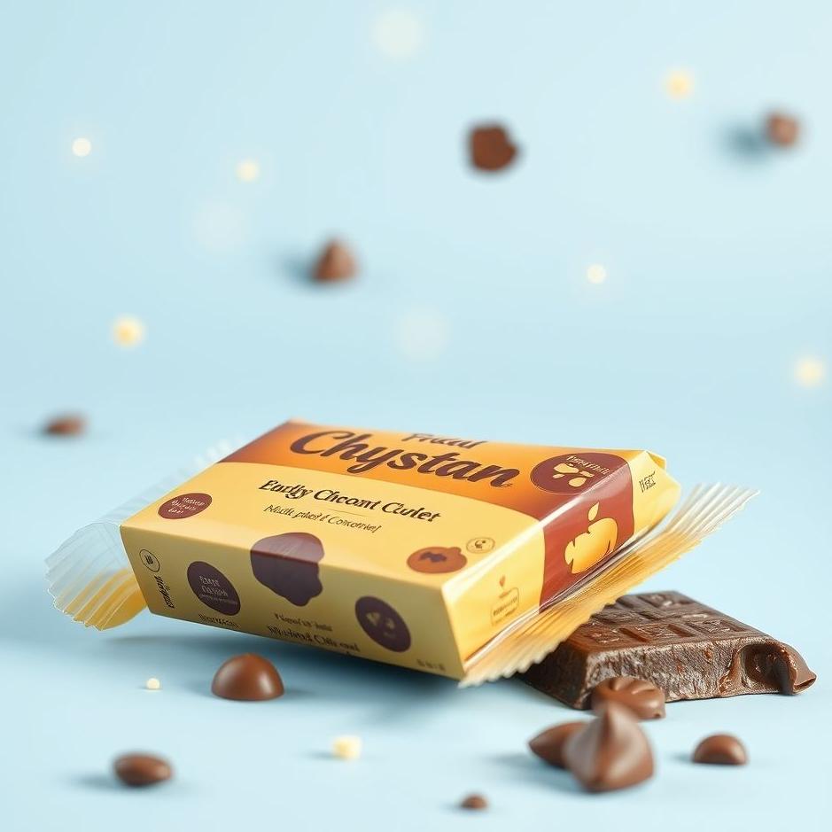 Dream : Packaged chocolate in a dream