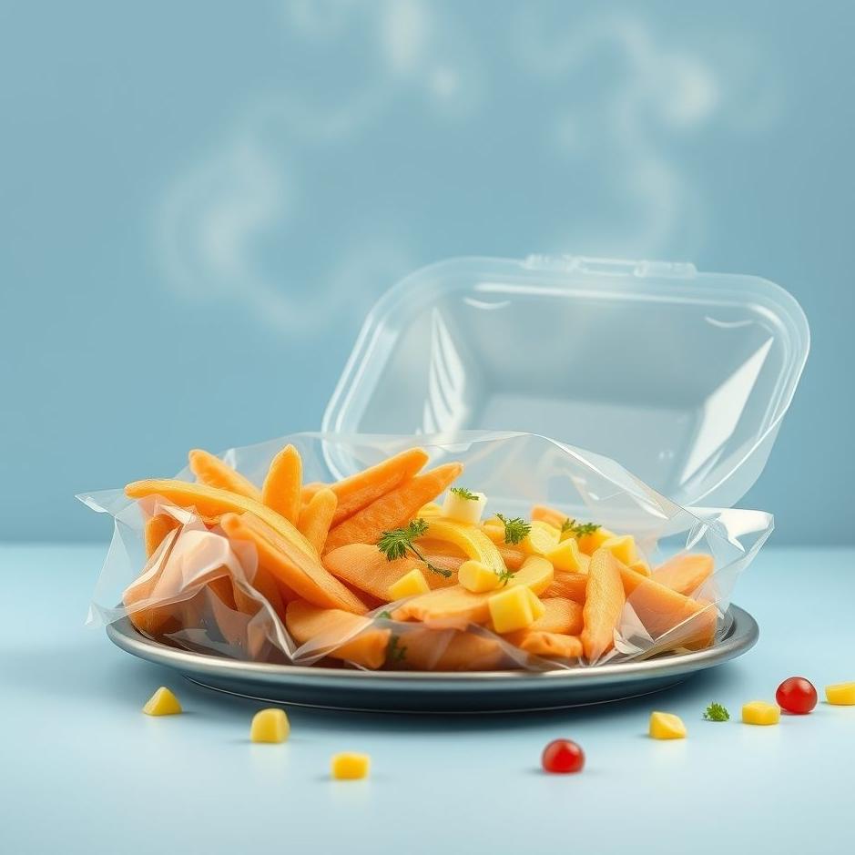 Dream : Packaged food in a dream