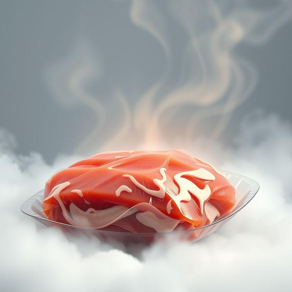 Dream : Packaged meat in a dream