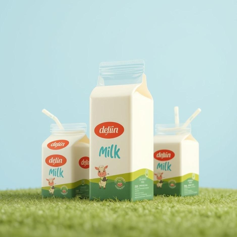 Dream : Packaged milk in a dream
