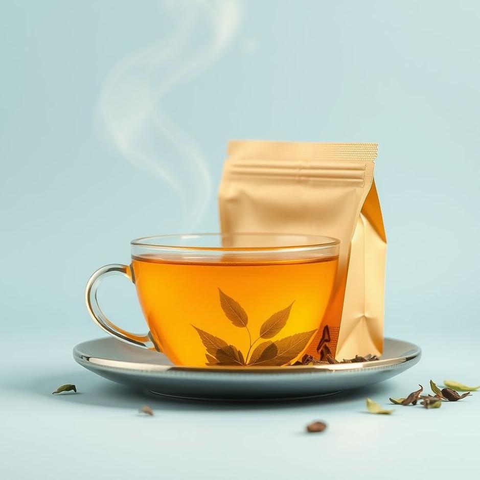 Dream : Packaged tea in a dream