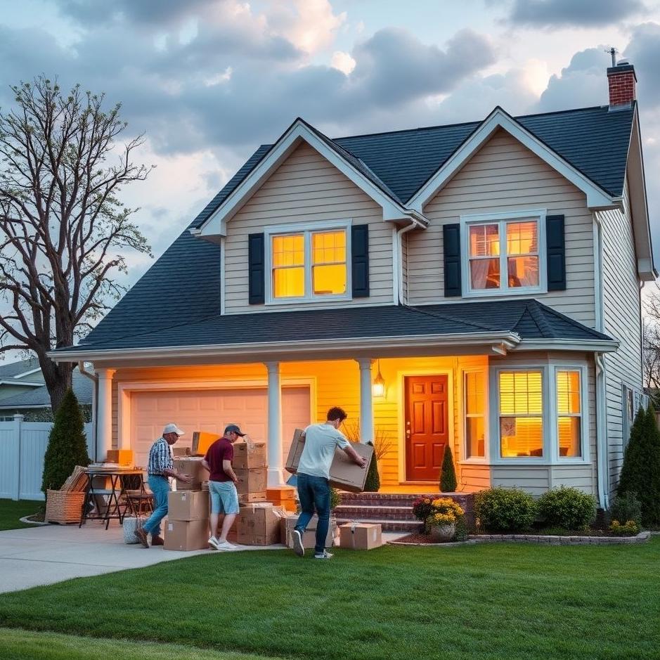 Dream Dictionary : Packing up the house and moving in a dream