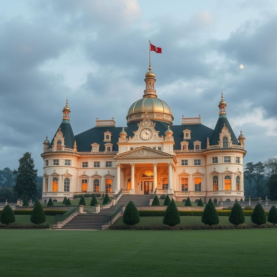 Dream : Palace house in a dream