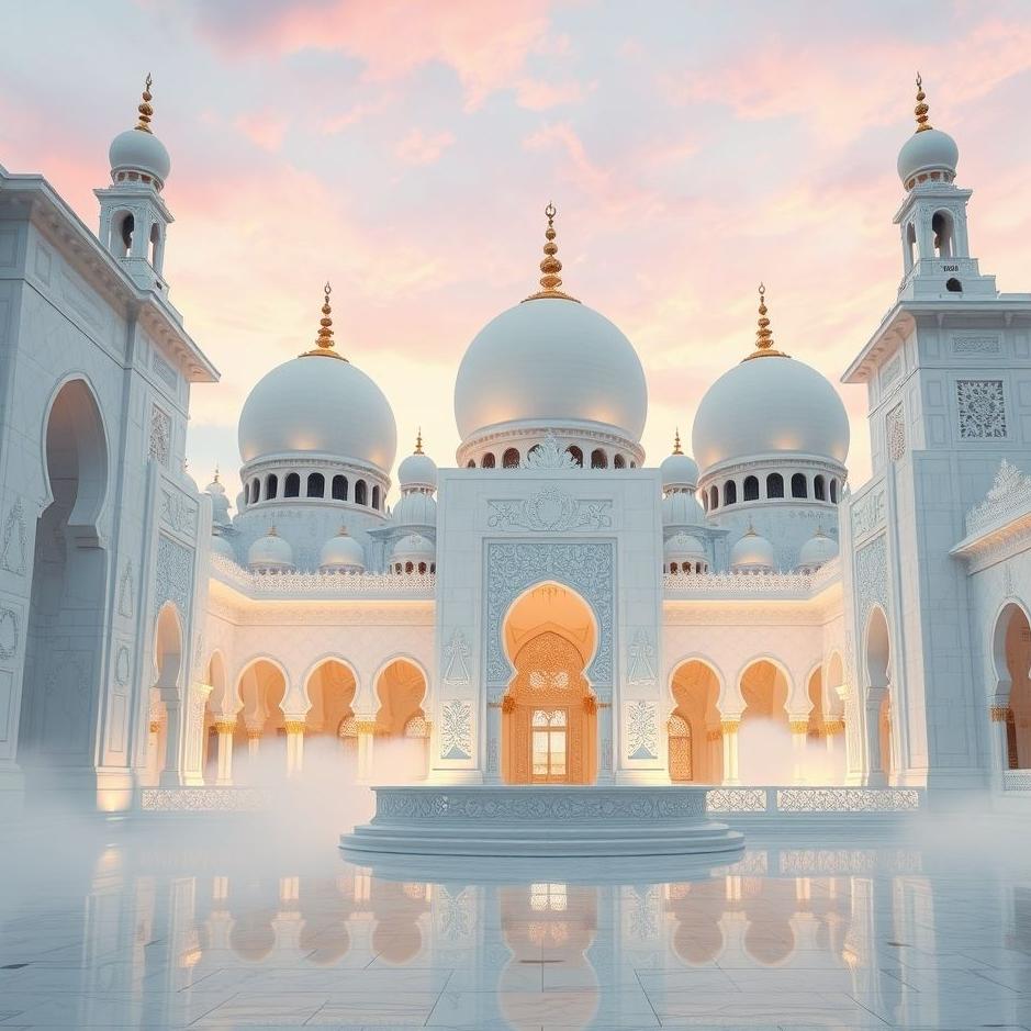 Dream : Palace made of marble in a dream