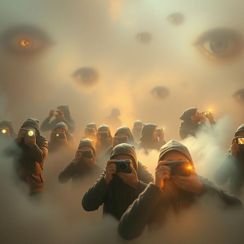 Dream : Paparazzi in a dream