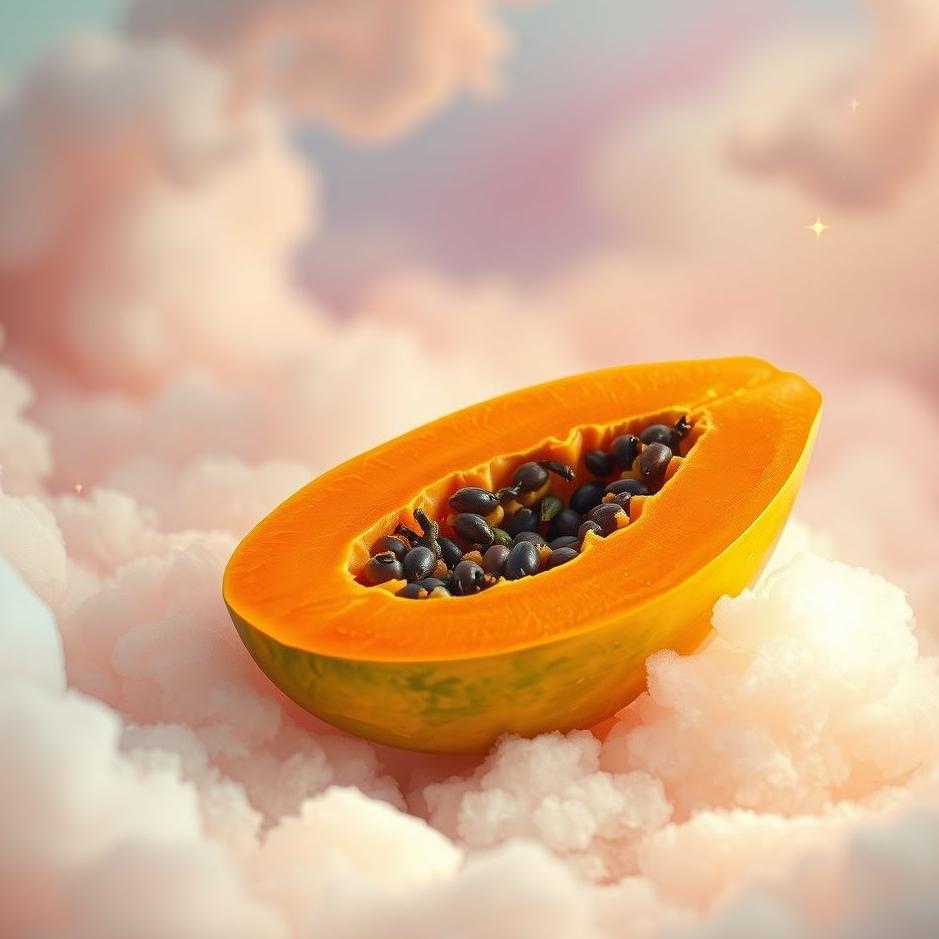 Dream : Papaya fruit in a dream