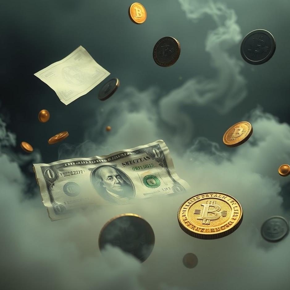 Dream : Paper and iron money in a dream