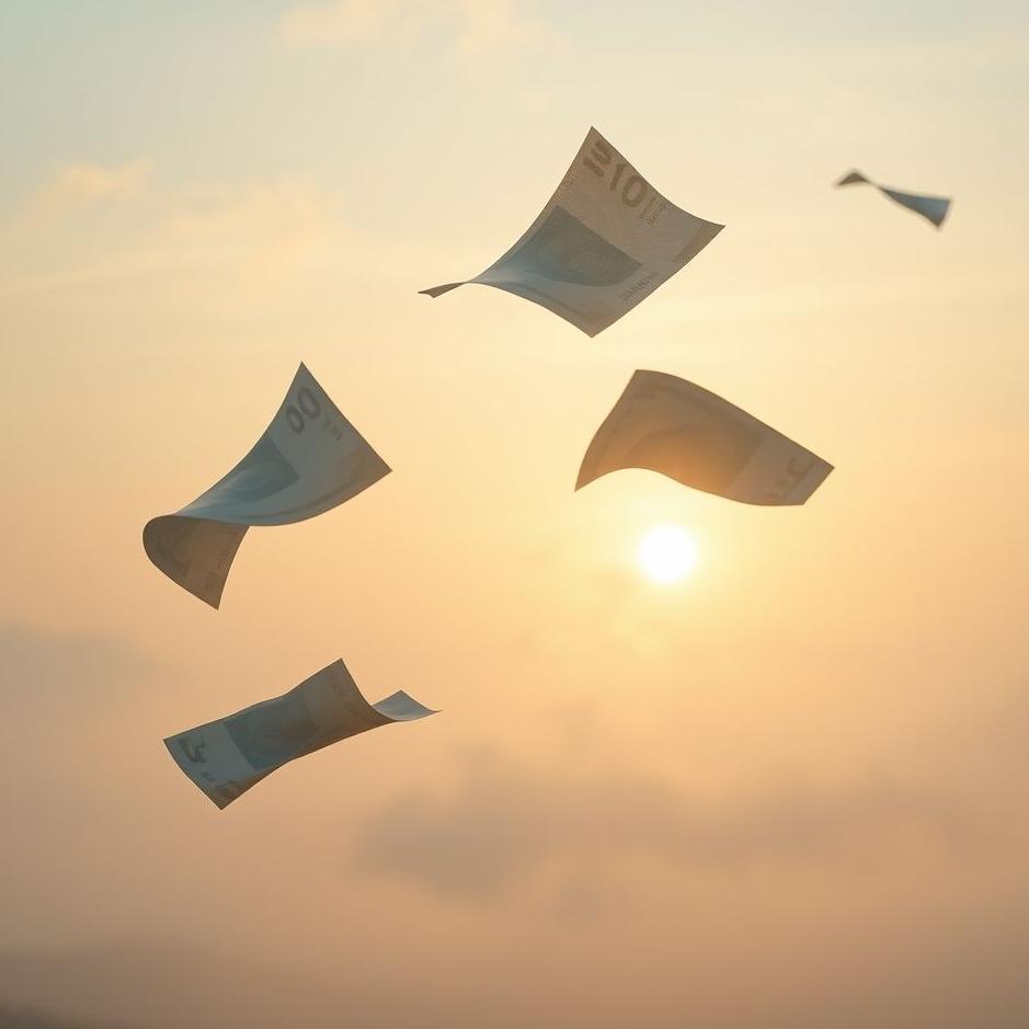 Dream : Paper currency in a dream