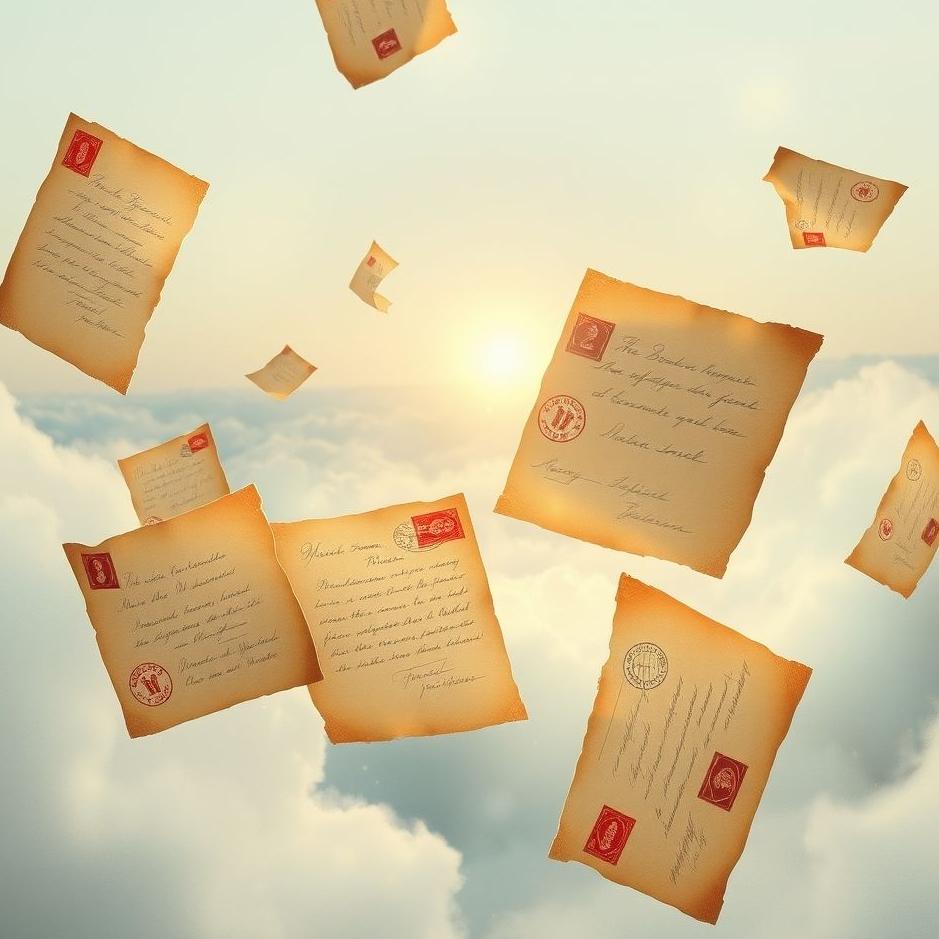 Dream : Paper documents in a dream
