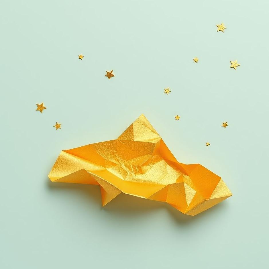 Dream : Paper gold in a dream