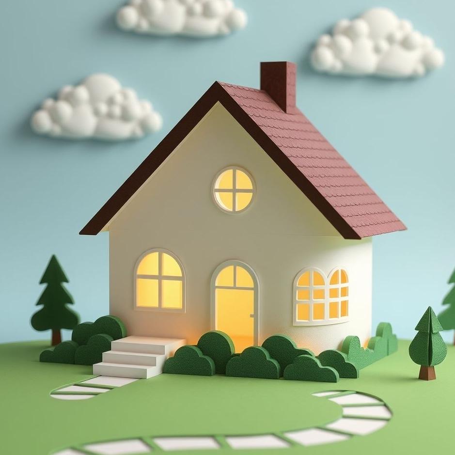 Dream : Paper house in a dream