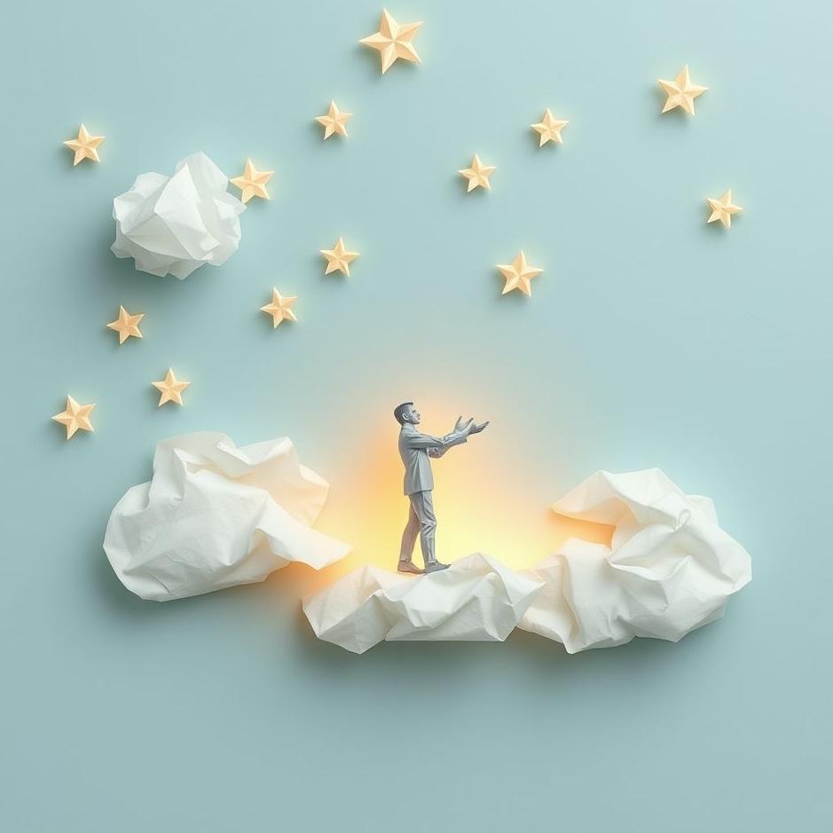 Dream : Paper man in a dream