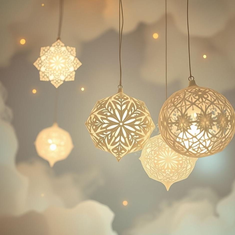 Dream : Paper ornaments in a dream