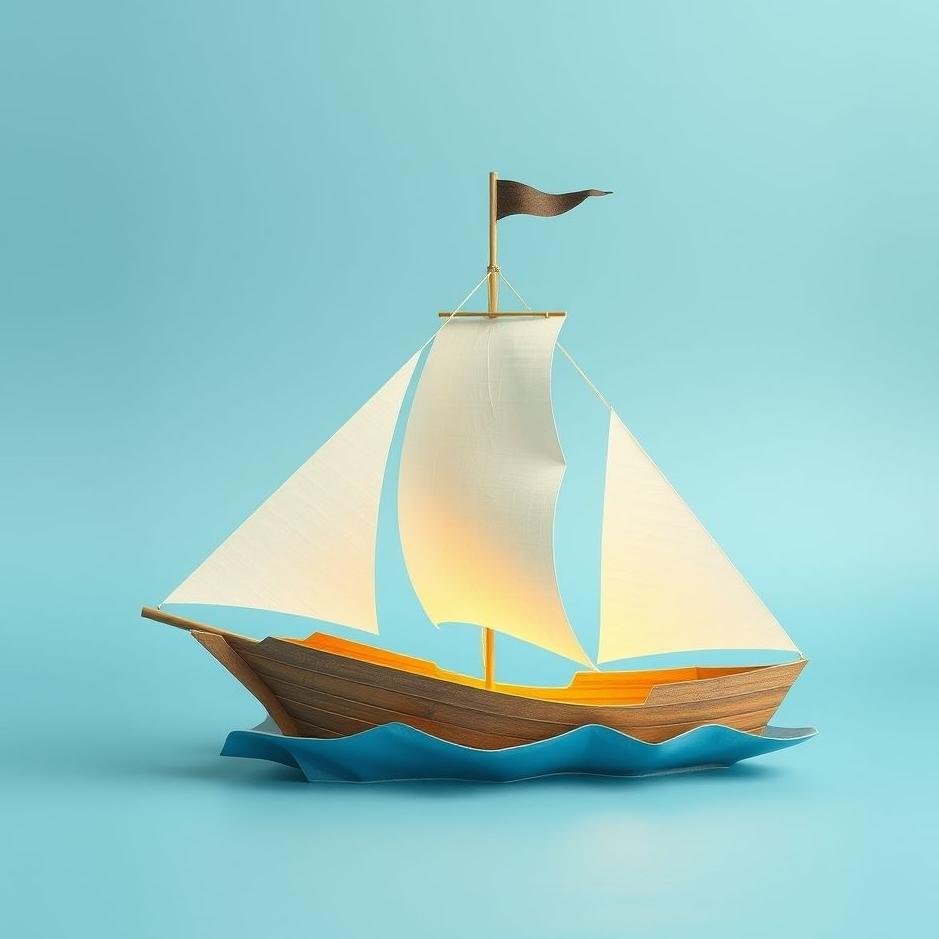 Dream : Paper ship in a dream
