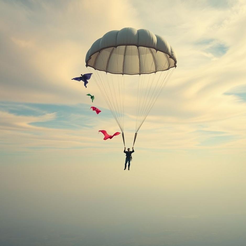 Dream : Parachute accident in a dream
