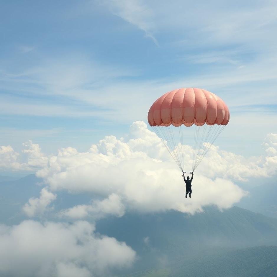 Dream : Parachuting in a dream