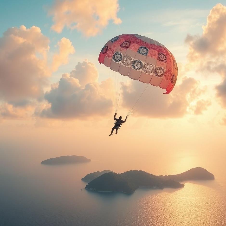 Dream : Parasailing in a dream