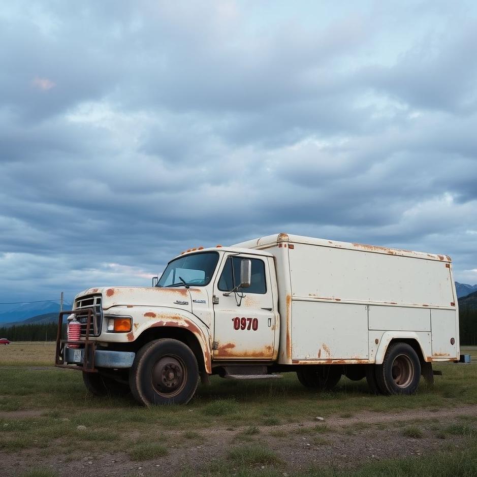 Dream : Parked truck in a dream