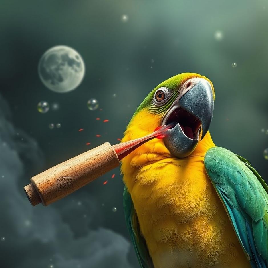 Dream : Parrot attack in a dream