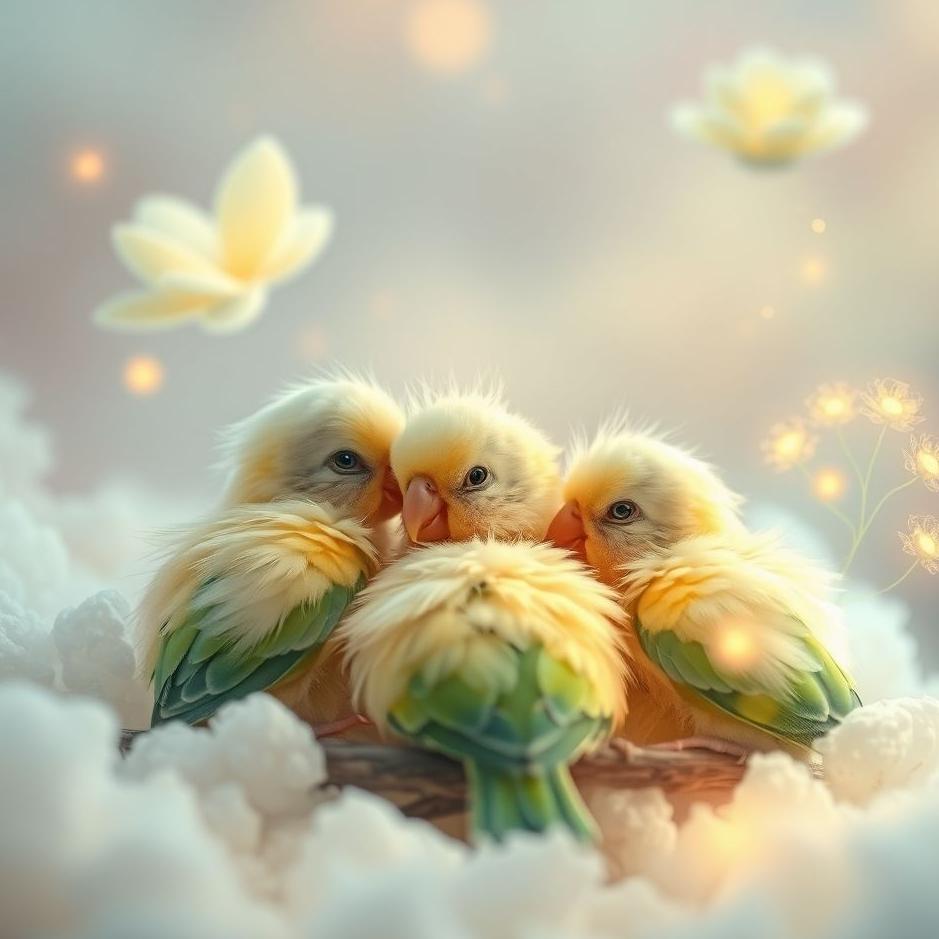 Dream : Parrot babies in a dream