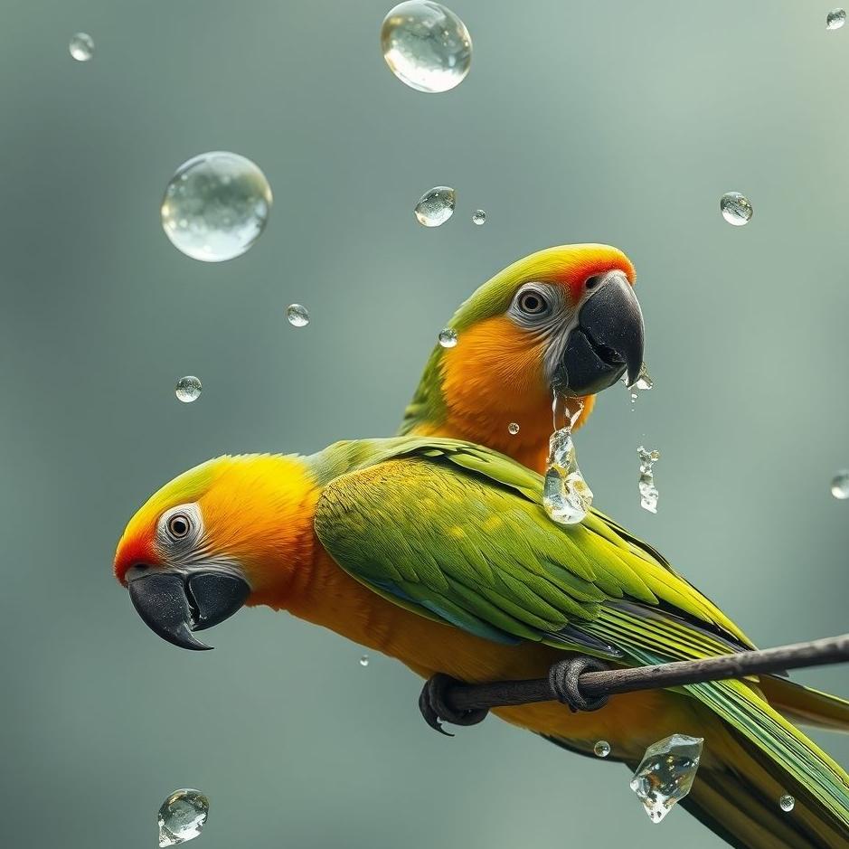 Dream : Parrot droppings in a dream