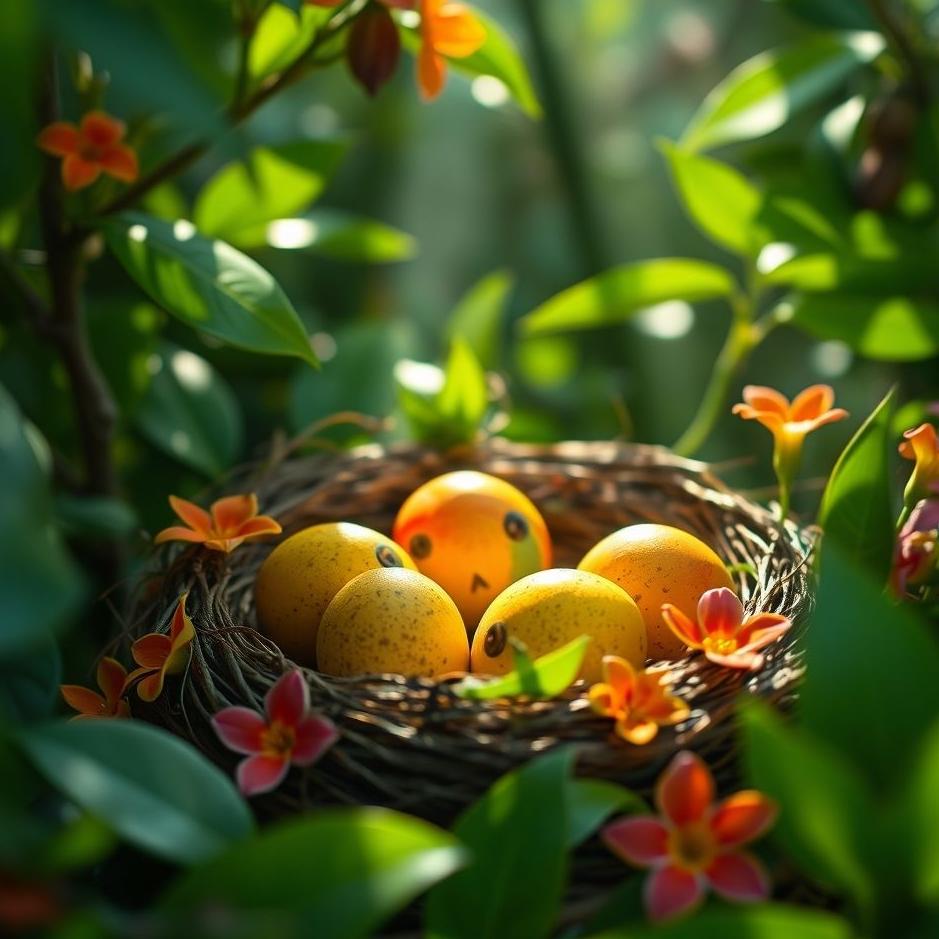 Dream : Parrot eggs in a dream