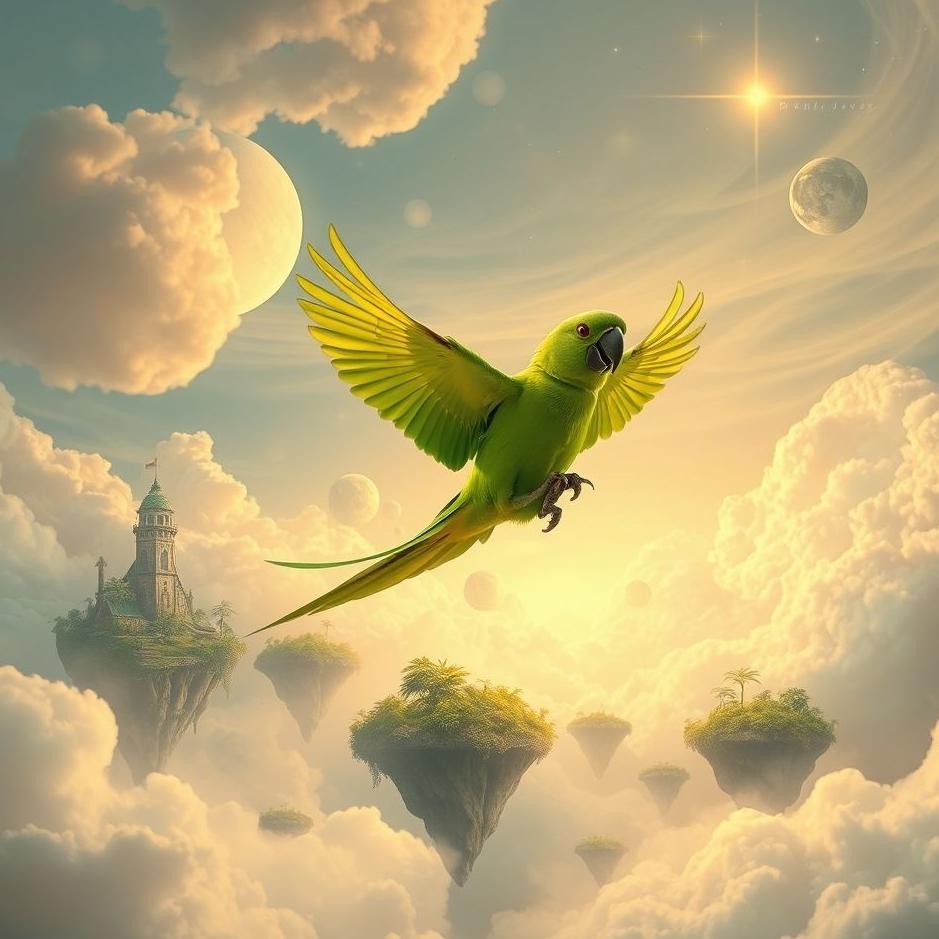 Dream : Parrot escape in a dream