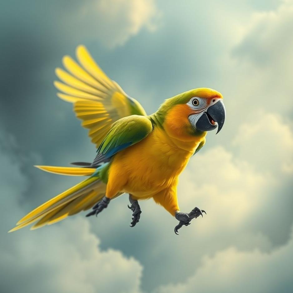 Dream : Parrot running away in a dream