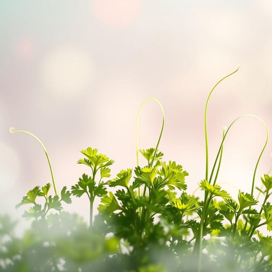 Dream : Parsley and green onions in a dream