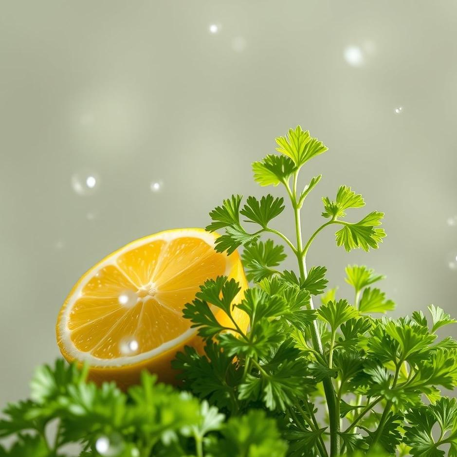 Dream : Parsley and lemon in a dream