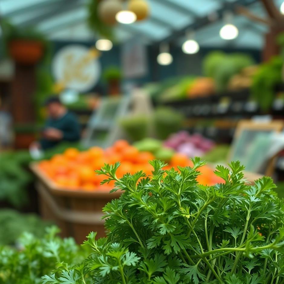 Dream : Parsley from a greengrocer in a dream
