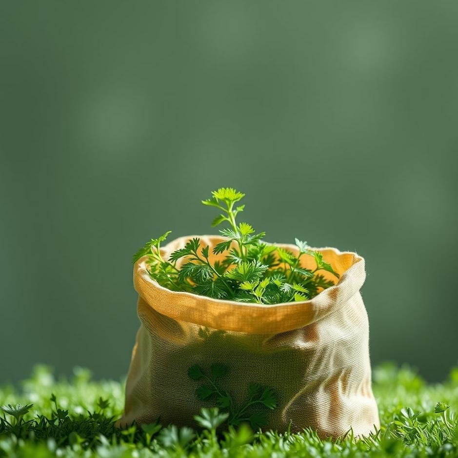 Dream : Parsley in a bag in a dream