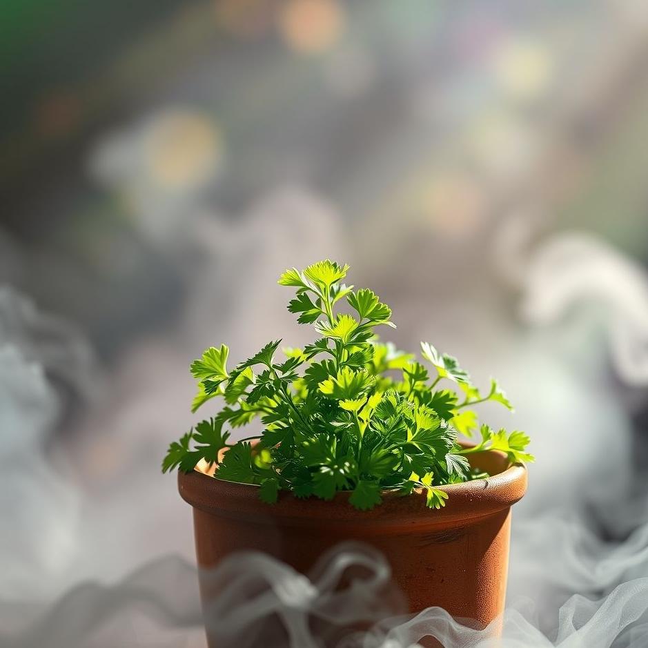 Dream : Parsley in a pot in a dream