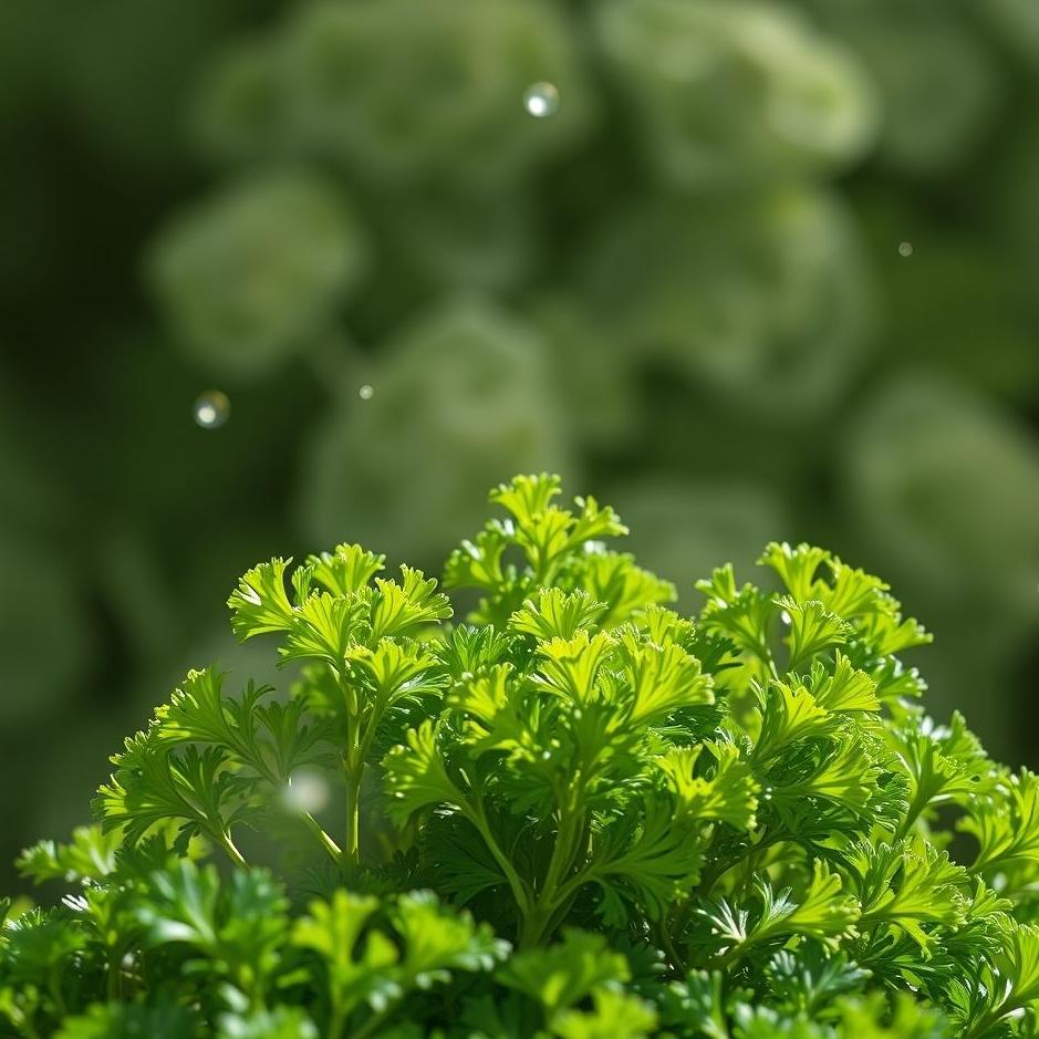 Dream : Parsley lettuce in a dream